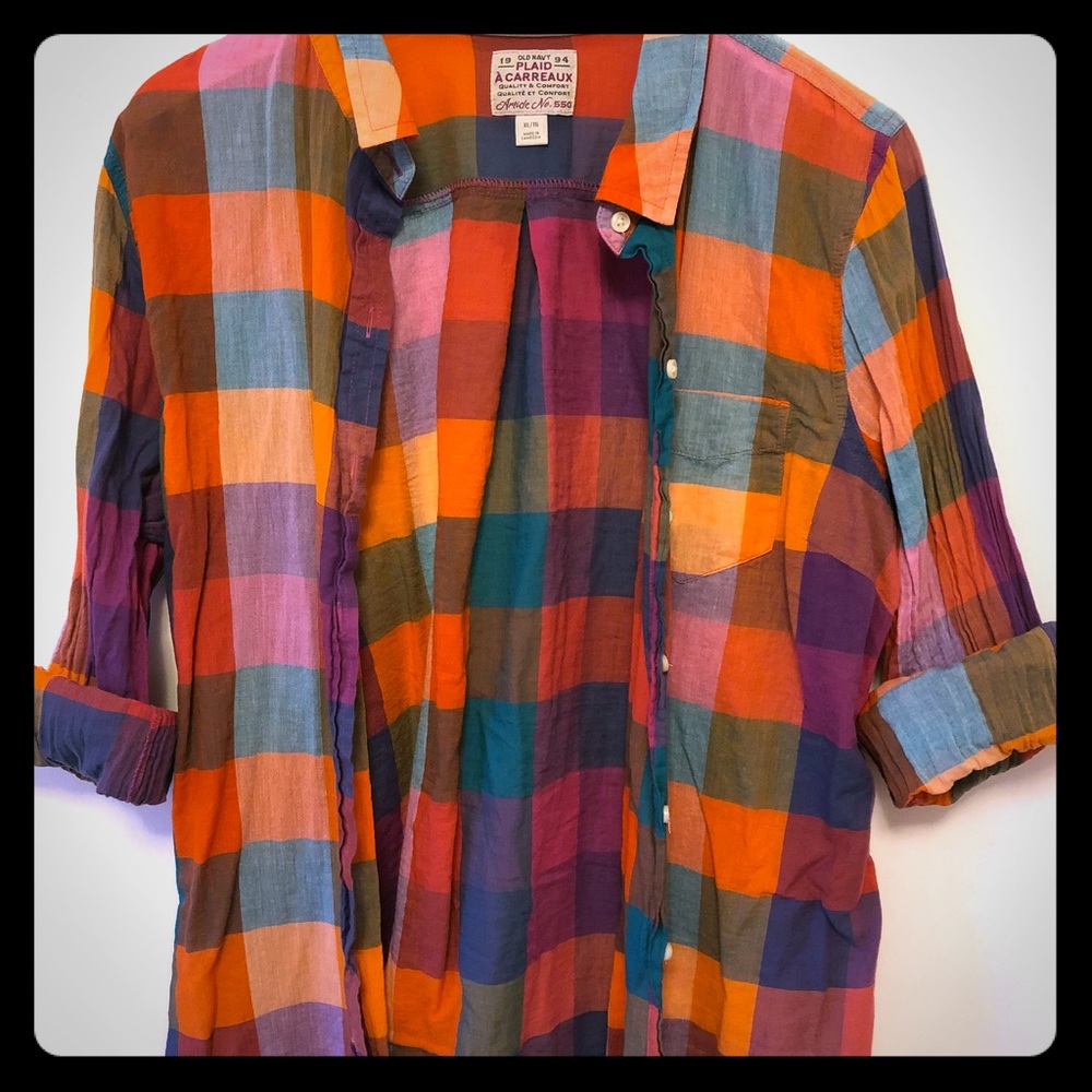 Old Navy Rolled sleeve button down.
